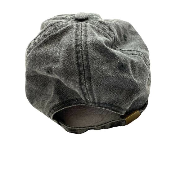 MADE IN COLORADO Washed Gray Dad Hat Cap One Size Adjustable Cotton Baseball - Picture 4 of 7